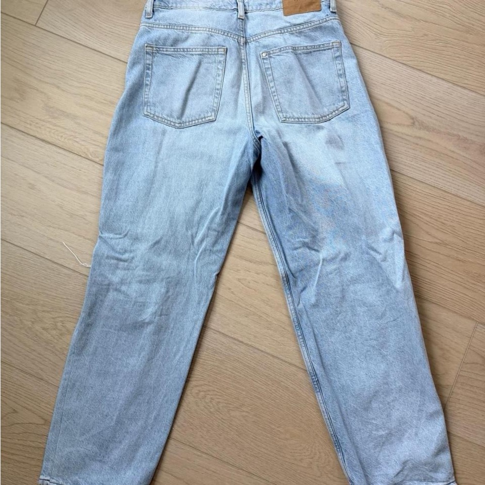Light Blue Distressed Jeans - Picture 2 of 5